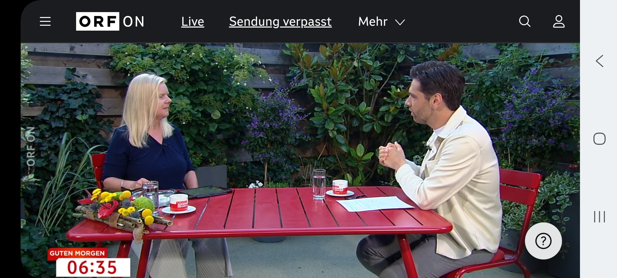 Interview in „Guten Morgen Österreich“