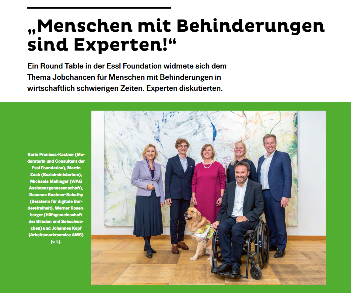 Round Table  Essl Foundation